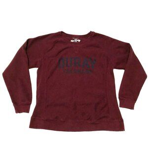 CHAMPION REVERSE WEAVE SWEATSHIRT SIZE XL OURAY COLORADO COLLEGE BURGUNDY WOMENS
